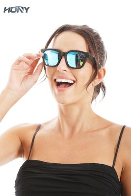 Les lunettes de soleil sans fil antipluies antipoussière de casque d'IPx4 Bluetooth voyagent commande