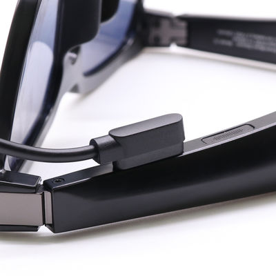 Eyewear intelligent de Tws de lunettes de soleil audio de Bluetooth de PC d'Odm 49g 12h