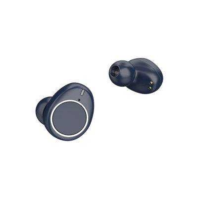 Véritables écouteurs d'Earbuds de radio de casque bleu de dent à commande par effleurement avec l'écouteur stéréo imperméable de remplissage du cas IPX5 TWS