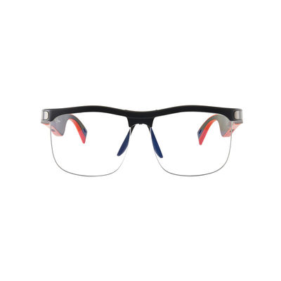 Anti lunettes de soleil sans fil intelligentes UV en nylon d'écouteur de Bluetooth en verre du sport TR90