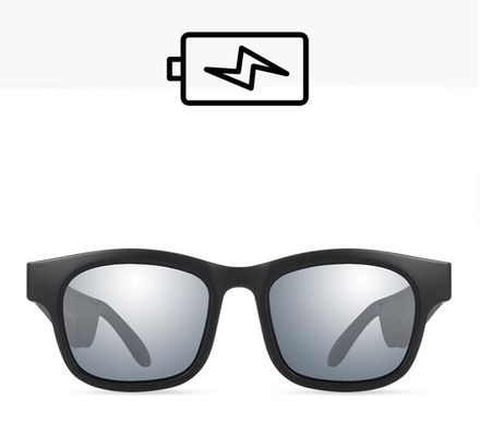 Lentille audio intelligente de miroir d'argent d'Eyewear de Bluetooth d'orateur de lunettes de soleil