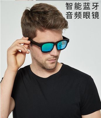 Les lentilles UV400 ont polarisé les lunettes de soleil stéréo audio intelligentes avec des haut-parleurs de TWS